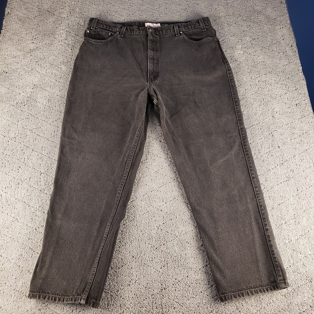 VTG Levis 540 Orange Tab Jeans Mens 40x29 Black Denim Relaxed Fit 90s 00540-0260